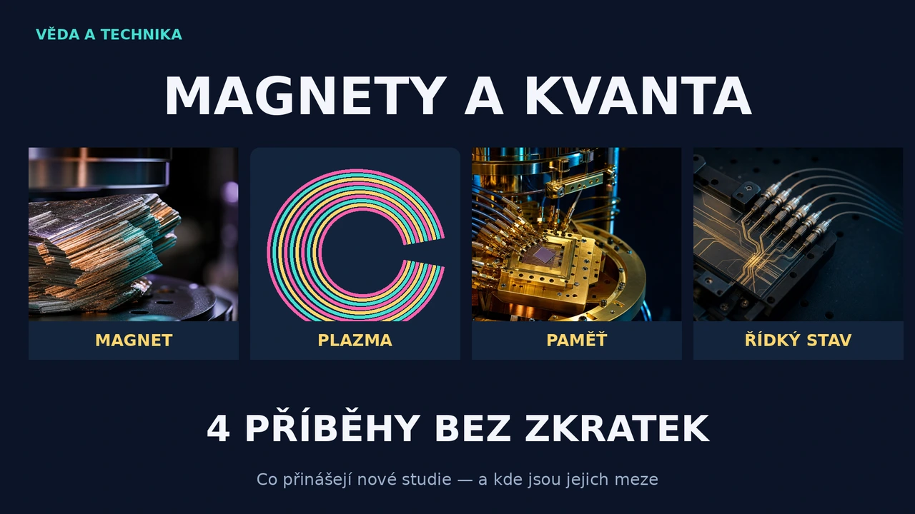 Náhled videa: Magnety a kvanta: čtyři příběhy bez zkratek