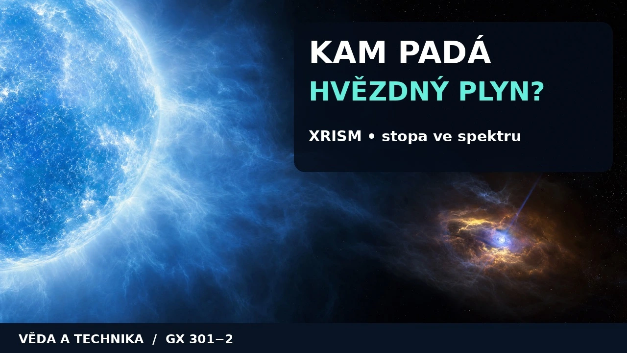 Náhled videa: XRISM: jak poznáme plyn padající k pulsaru